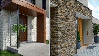 200 Modern Front Wall Design Ideas 2024 | Exterior Wall Tiles Design | Home Exterior Design Ideas