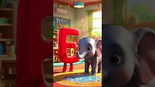 E for Elephant 🐘 | ABC Learning for Kids | Tiny Learner Kids #abcd #shortsfeed #kids  #shorts