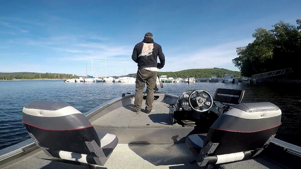 Bass Boat Alu "RiverLake Fish" Guide 4m65 Fishing aventure HD