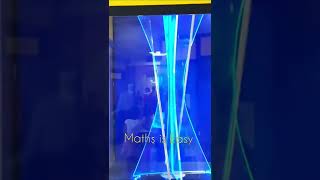 Hyperboloid | Maths Working Model | Hyperbola | Maths Project #shorts #youtubeshorts #mathsmodel