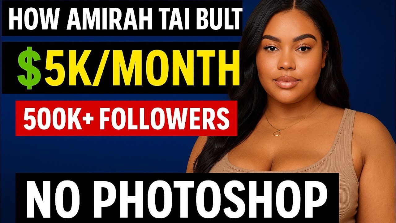 Amirah Tai: How Curvy Plus Size Model Built 500K+ Followers and Makes