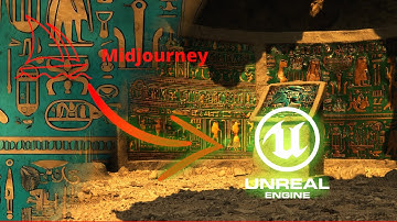 Midjourney Image to Unreal Engine 5 Nanite Mesh