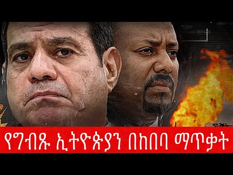 የግብጹ ኢትዮጵያን በከበባ የማጥቃት ትልም