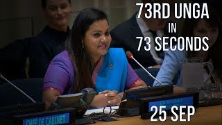 73rd UN General Assembly in 73 sec – 24 Sep Wealth