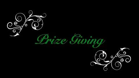Prize Giving