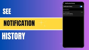 How to See Notification History On Android?