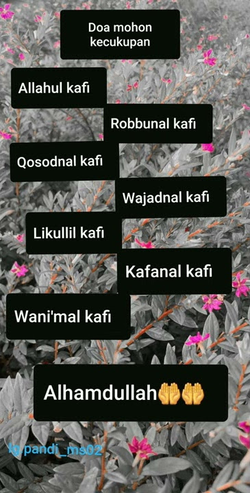 🔴Viral di tiktok sholawat doa memohon kecukupan // Allahul kafi