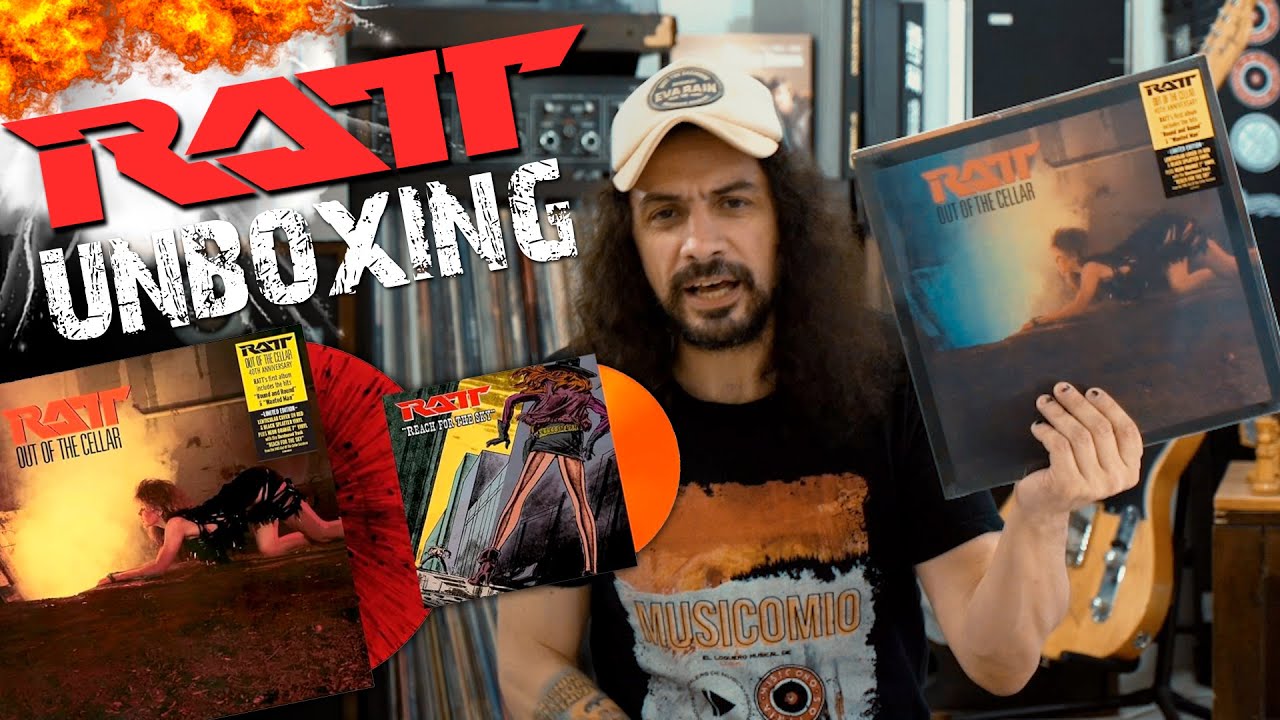 Muax Ratt RATT Out Of The Cellar (40th Anniversary) Unboxing - YouTube