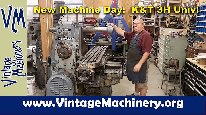 New Machine Day: Kearney & Trecker Model 3H Universal Horizontal Mill
