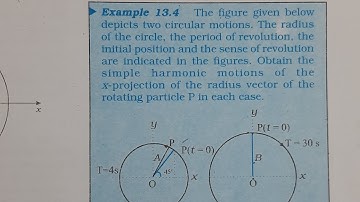 Example 13.4 Oscillations