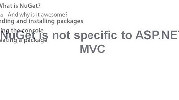 1 - Introduction to Nuget Package.wmv