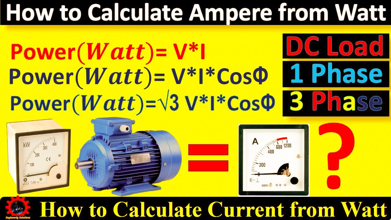 How To Calculate Ampere From Watt How Many Watts Equals One Ampere how-to-calculate-ampere-from-watt-how-many-watts-equals-one-ampere