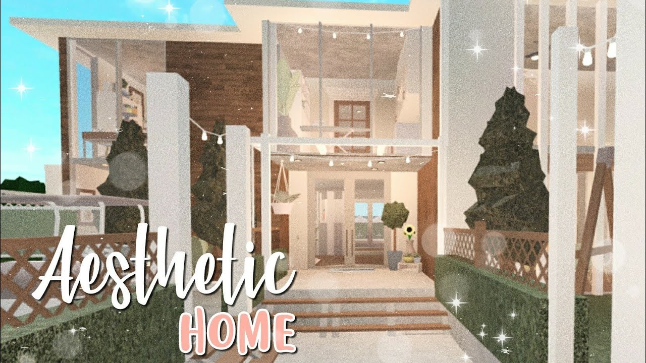 BLOXBURG| AESTHETIC HOME TOUR - YouTube