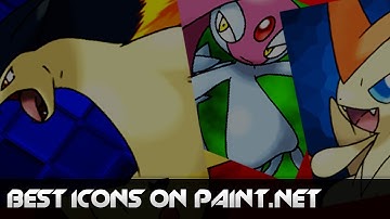 Speed Art - #1 - Making Best Icons or avatars with Paint.NET (Without Plugins)