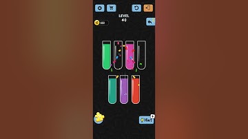 Water Color Sort Vnstart LLC level 40 - Color sorting Game | Puzzle Game | Game Demo | Android, iOS