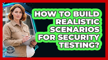 How To Build Realistic Scenarios For Security Testing?