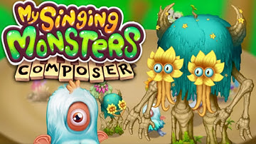 Jungle Island Recreated In MSM Composer! [W/ New Gnarls & Wynq!] #mysingingmonsterscomposer