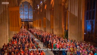 &#39;Great Things He Hath Done&#39; — Winchester Cathedral.