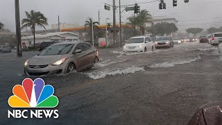 Major flooding hits parts of south Florida as wet weather brings heavy rain