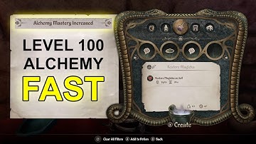 Easy Level 100 Alchemy in Minutes - Oblivion Remastered