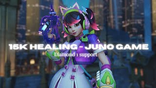 I Love Faster Blaster|Overwatch 2 - &quot;Juno&quot; Gameplay