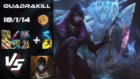 BOTTOM Aphelios vs Jhin [QUADRAKILL] - NA Master Patch 14.10