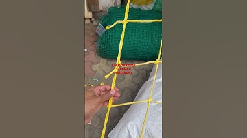 4 mm pp rope single layer net by S M ENTERPRISE - SALAMAH @salamahnets4212