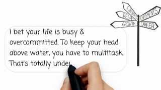 Your multitasking brain: 3 tips & 3 insights in 3 minutes