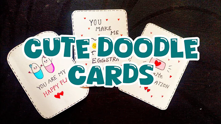 Cute Doodle Card 🐼 Ideas💡 for your Loved Ones ❤️ #doodle #love #cards #craft #cute 