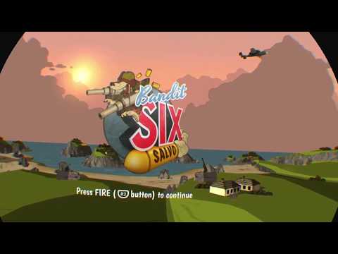 Nostalgamer Lets Play Bandit Six Combined Arms BS Salvo Mode On Sony Playstation Four PS4 PSVR 1