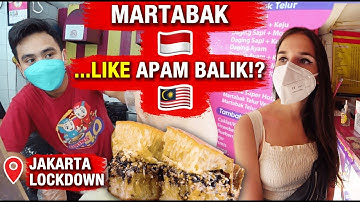 Foreigners Eat Martabak Manis in Jakarta 🇮🇩 | Jakarta, Indonesia Vlog 2021