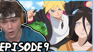 BORUTO VS HANABI! || WILL HE AWAKEN THE BYAKUGAN? || Boruto REACTION: Episode 9