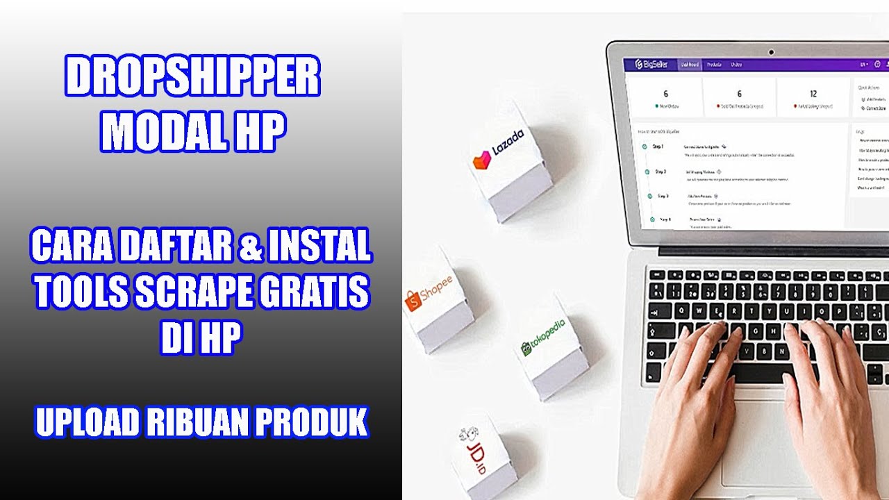 CARA DAFTAR & INSTAL TOOLS SCRAPE GRATIS DI HP 