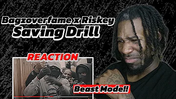 Bagzoverfame X Riskey - Saving Drill | MUSIC VIDEO REACTION!!!