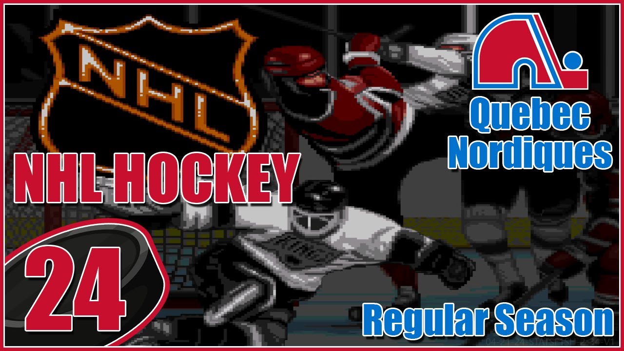 NHL HOCKEY #24 OF 80 - QUEBEC NORDIQUES - 1991-1992 REGULAR SEASON