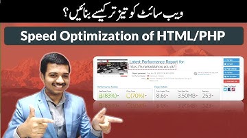 How To Do Speed Optimization of HTML & PHP Websites