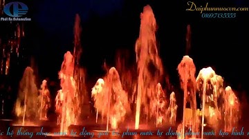 Nghệ thuật nhạc nước âm sàn tạo hình