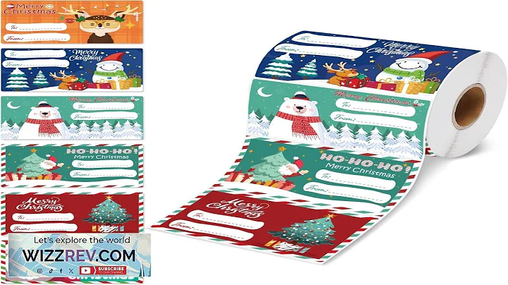 OHOME 500 PCS Christmas Gift Tags Gift Tags for Christmas Presents