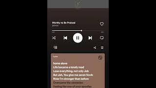 Worthy to be Praise - Jamiel Legend - lyrics - Album 2022