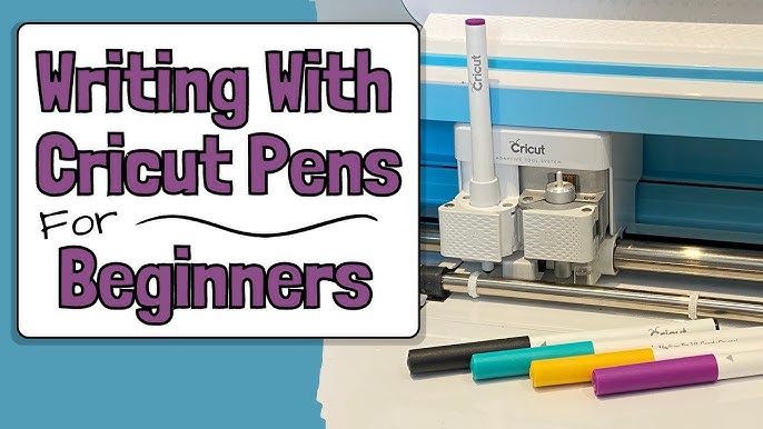 Using the Cricut Joy pens 