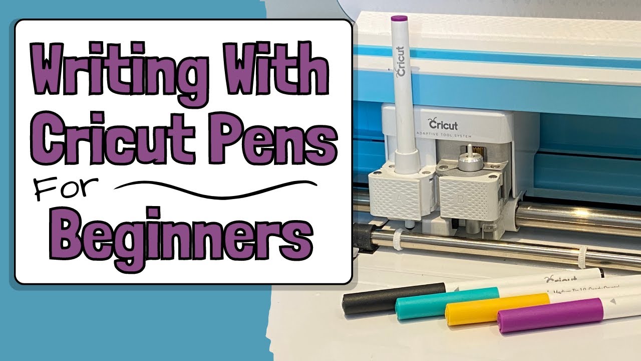 How to write with Cricut Pens using Cricut Maker (or Cricut Maker