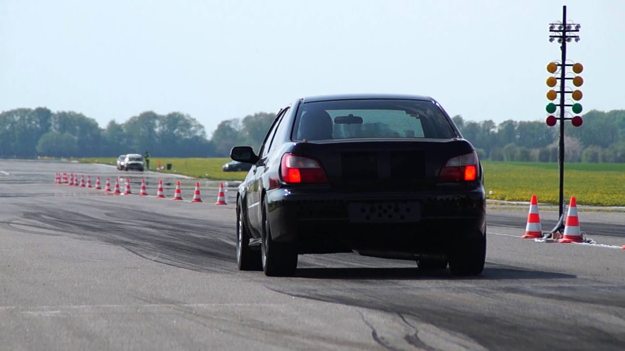 Subaru Impreza EG33 at holeby legal streetrace