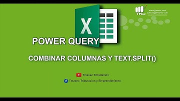 Power Query: Combinar Columnas & Text.Split Tabla horizontal a Vertical