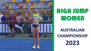 High Jump WOMEN. Australian championship. Highlights