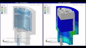 Abaqus coupled Eulerian-Lagrangian analysis (CEL)