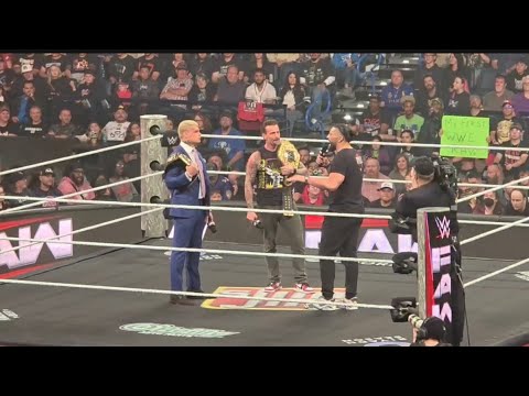 Cody Rhodes Roman Reigns CM Punk Talk Survivor Series WarGames Full Segment WWE Raw 11 24 25
