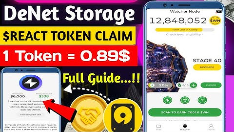 💥DeNet Storage New React Token Claim Process | DeNet Storage New Mandatory Task | DeNet New Updates