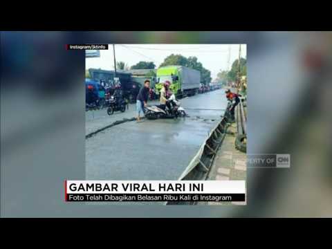 Viral! Emak-Emak Terabas Cor Beton Basah (