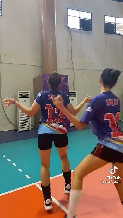 Joget Tim PON Voli Putri Sulut Viral