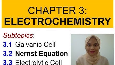 Matriculation Chemistry Lecture Subtopic 3.2 Semester 2
